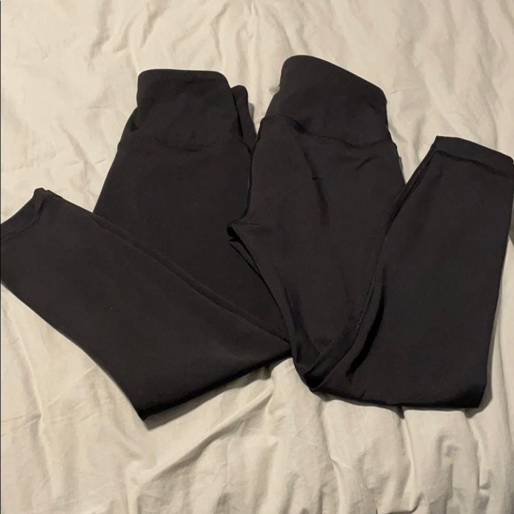 2 pair 90 degree squat proof leggings